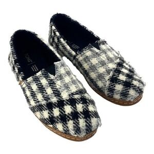 Toms Fabric Wool Textile Flat Slip-On Shoes Women’s Size 10‎